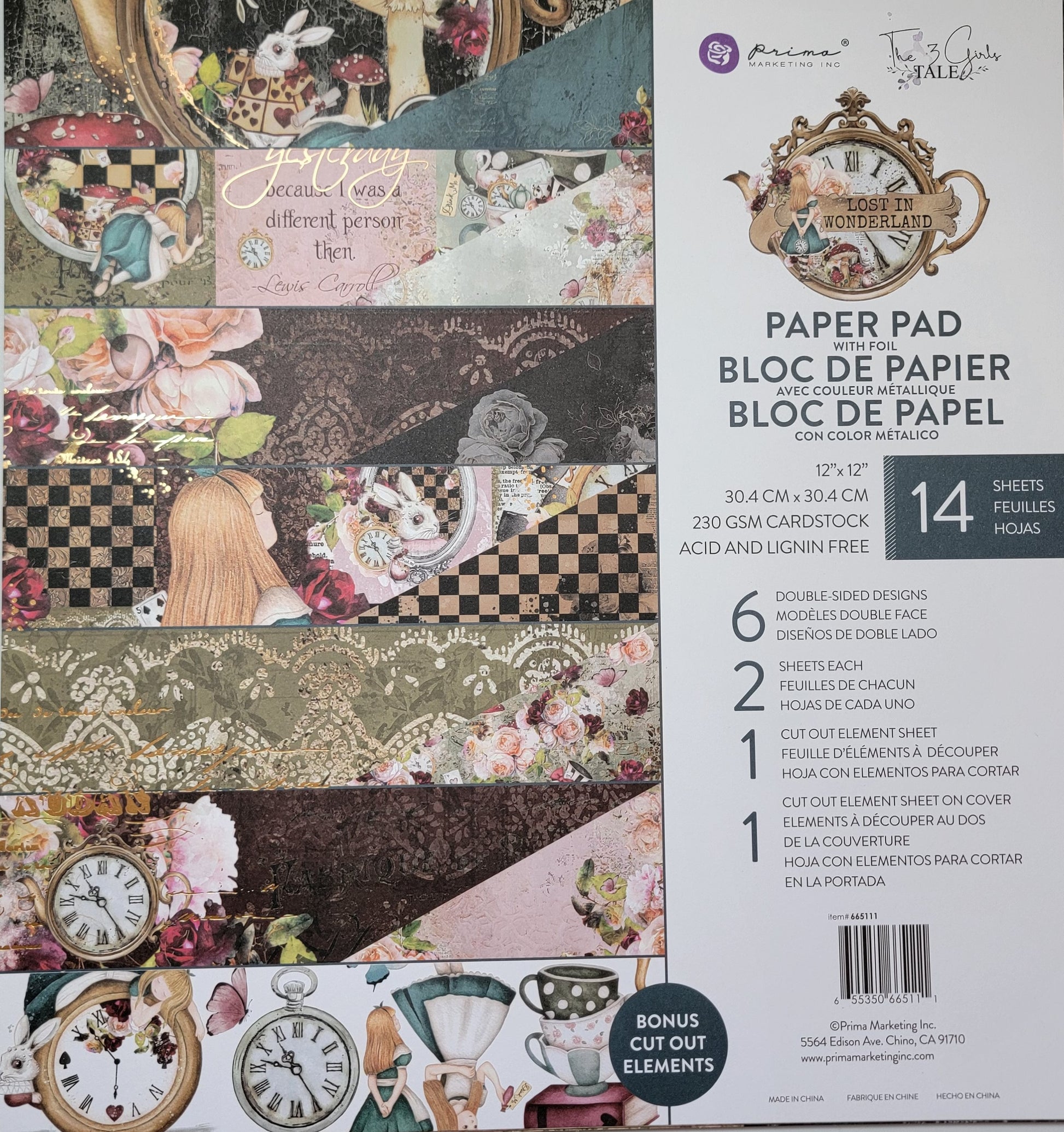 East Coast Tags 12 x 12 Double Sided Scrapbook Paper - Want2Scrap