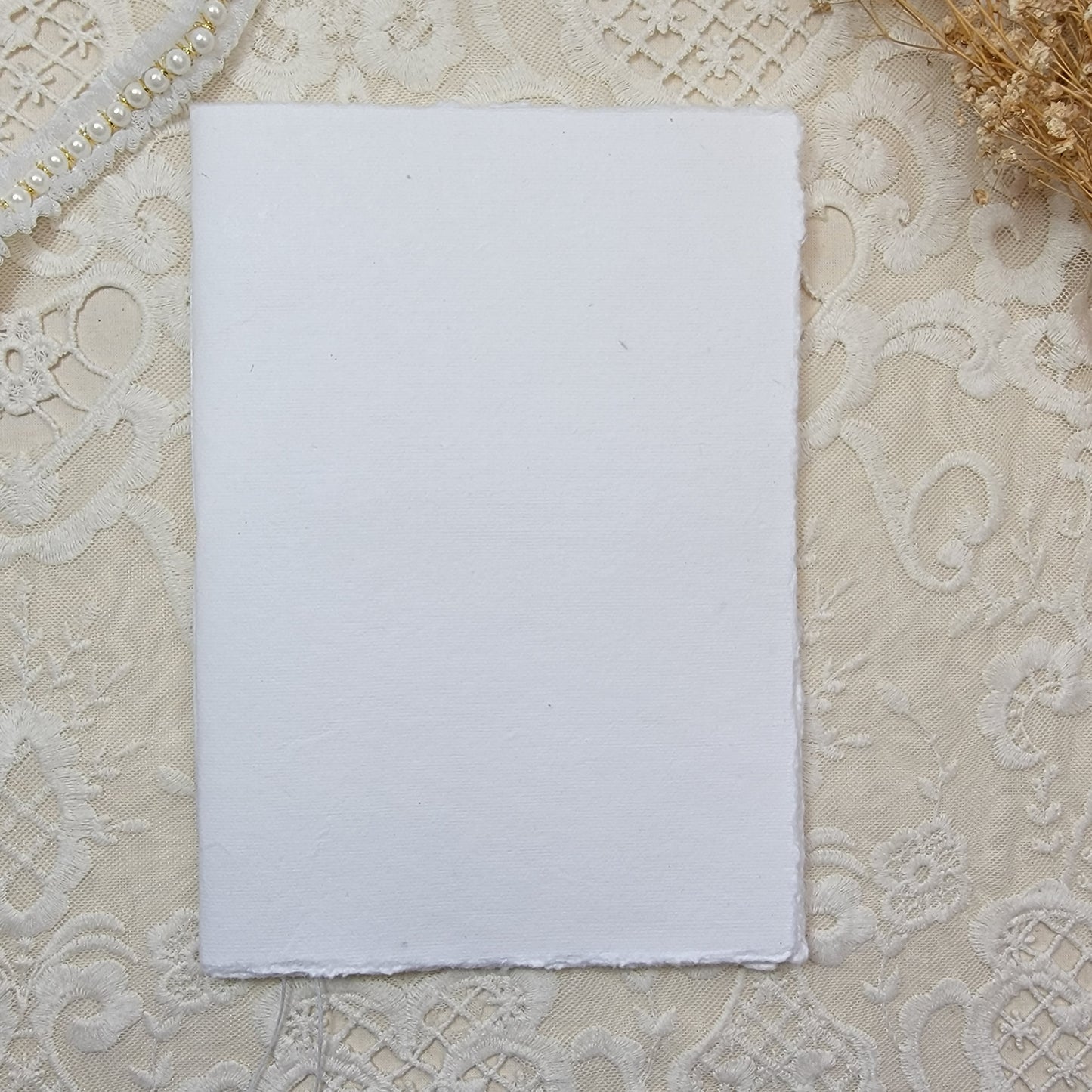 Blank Handmade Paper Journal