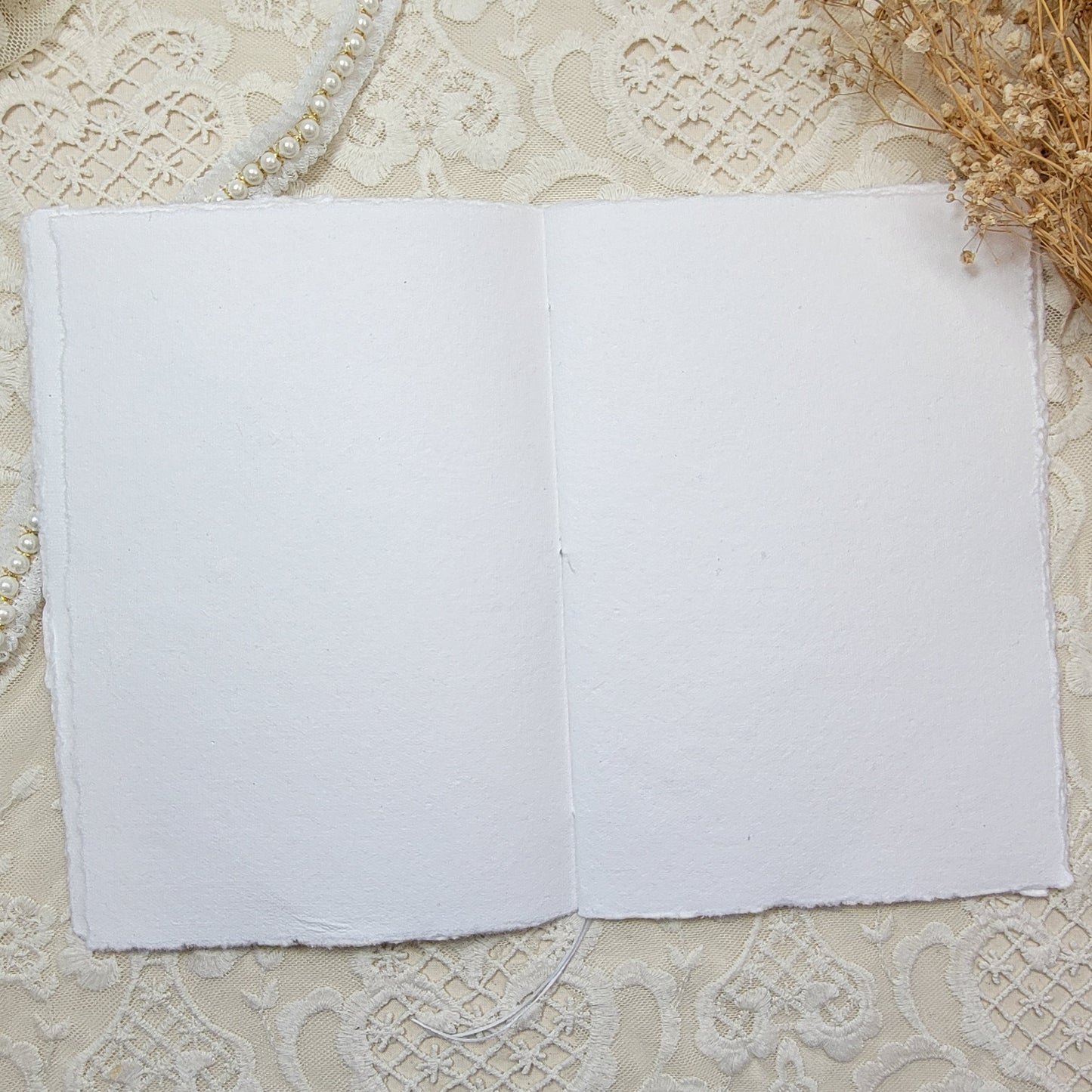 Blank Handmade Paper Journal